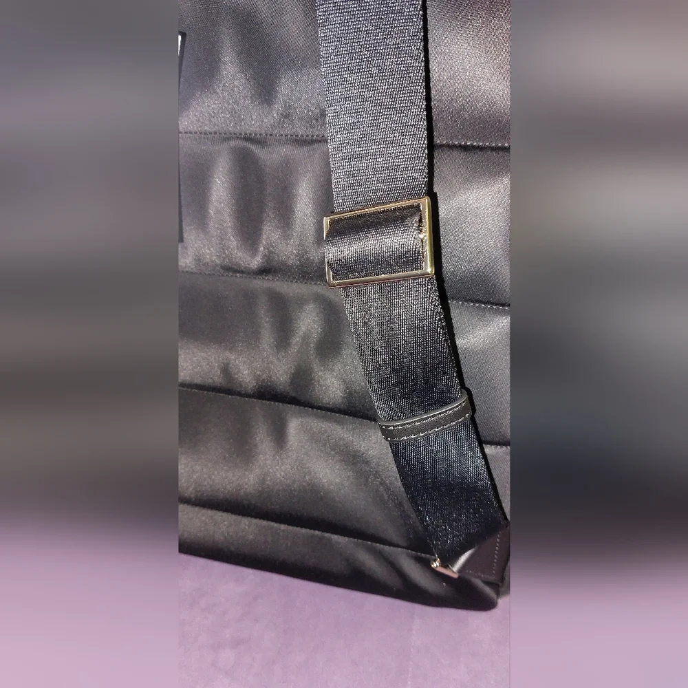 Kate Spade Ella Puffy Backpack in Black